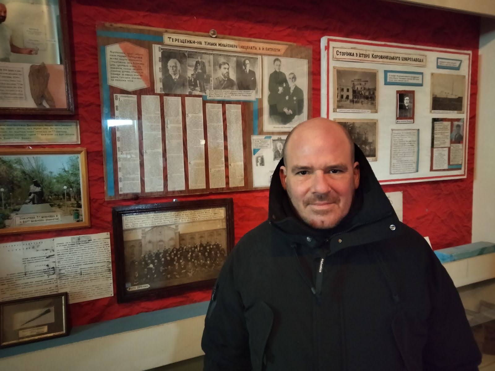 Великокоровинецький краєзнавчий музей відвідав нащадок Терещенків – француз граф Уваров