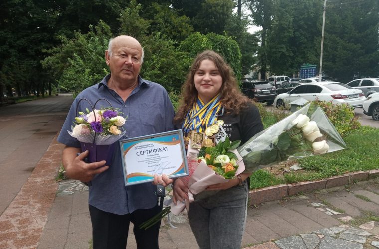 Чуднівська спортсменка Дар’я Козачок відзначена стипендією голови Житомирської облдержадміністрації