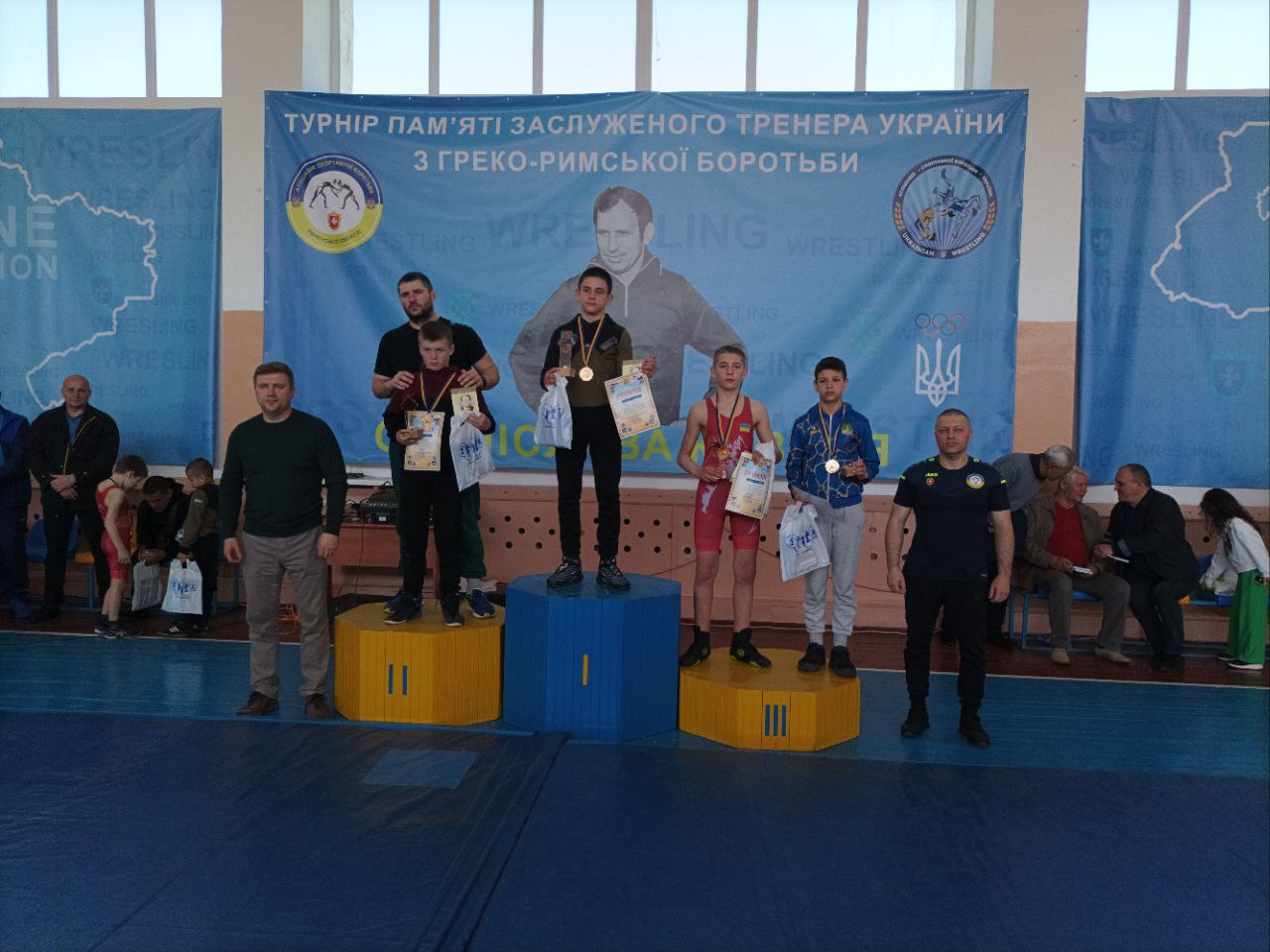 Перемоги у Всеукраїнському турнірі з греко-римської боротьби