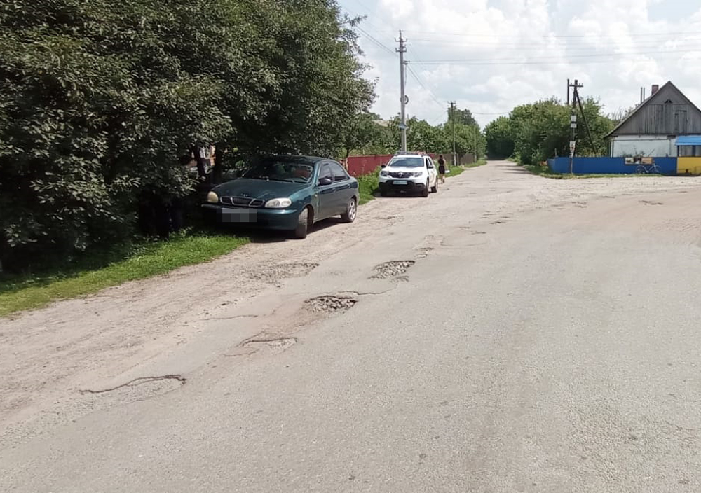 Чуднівські поліцейські затримали нетверезого водія-учасника ДТП з травмуванням людини