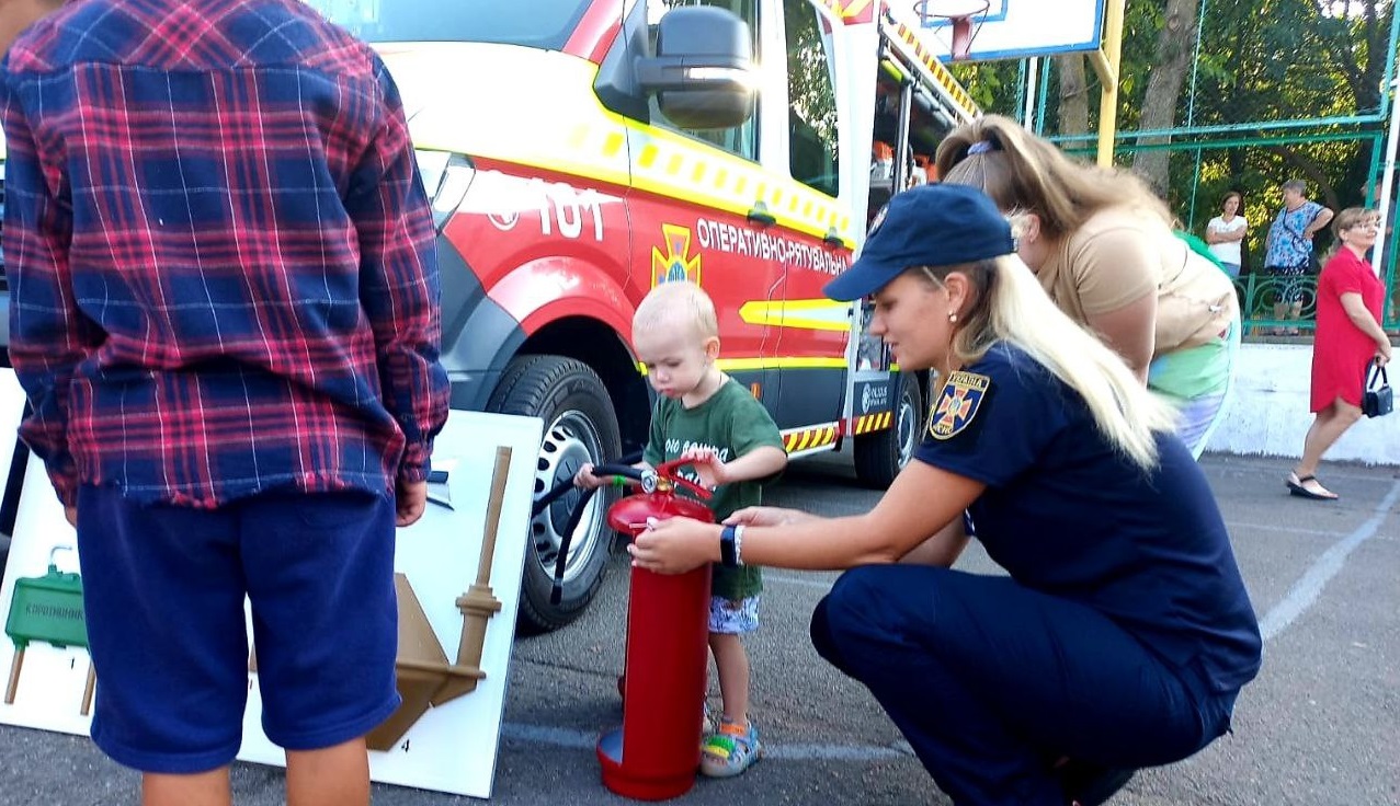 Чуднівщина: Рух юних пожежних-рятувальників