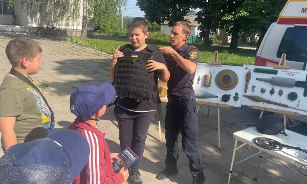 Тренінг з мінної безпеки провели у селі Іванопіль