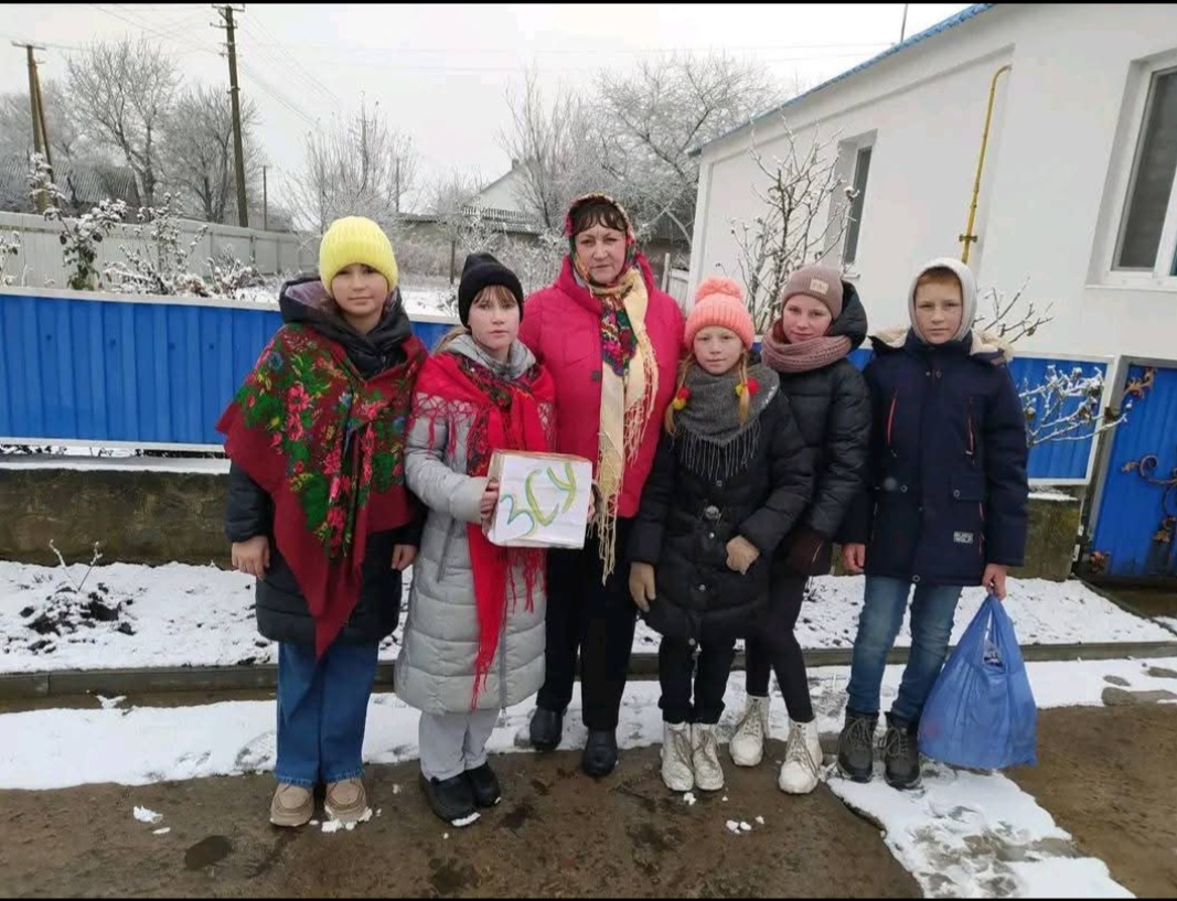 110 тисяч гривень зібрали у Чуднівській громаді в акції «Заспіваємо коляду - підтримаємо ЗСУ»