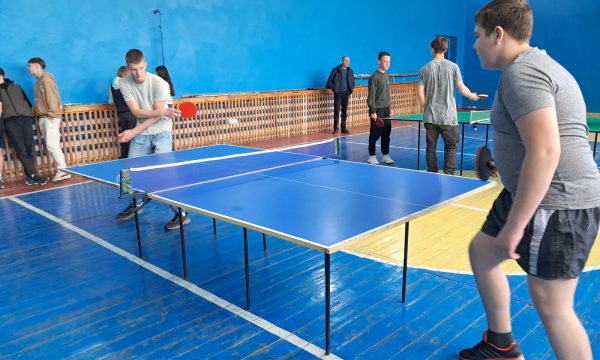 У Чуднові відбувся відкритий турнір з настільного тенісу