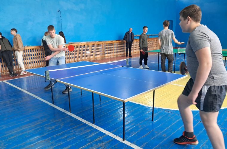 У Чуднові відбувся відкритий турнір з настільного тенісу
