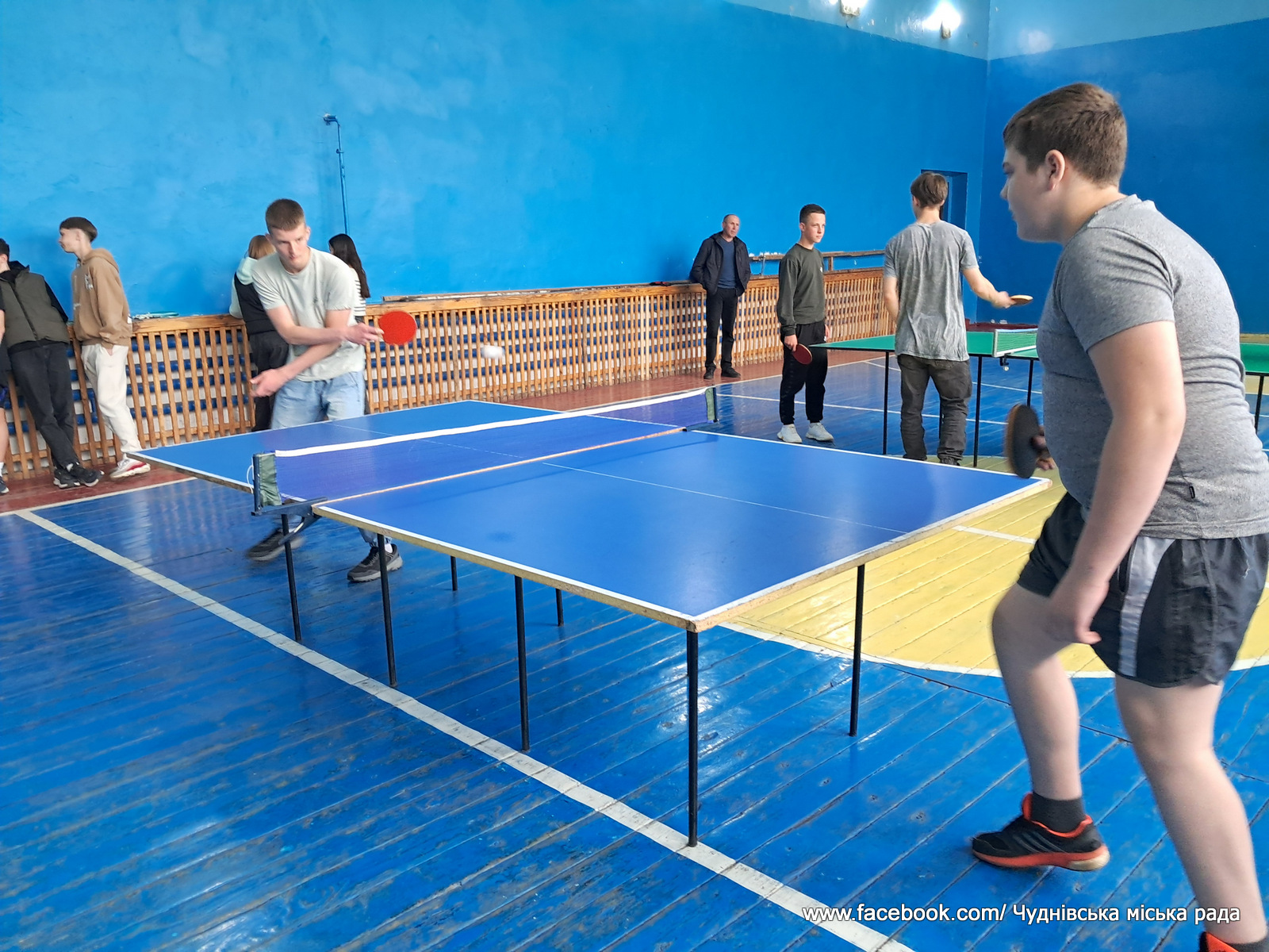 У Чуднові відбувся відкритий турнір з настільного тенісу
