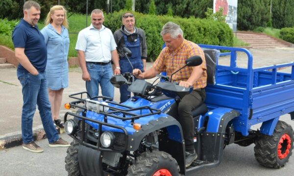 Квадроцикл придбали для комунальників чуднівського «Теплокомуненерго»
