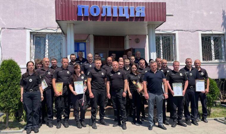 У Чуднові привітали поліцейських з професійним святом
