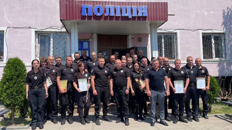 У Чуднові привітали поліцейських з професійним святом