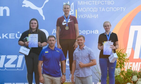 Дар’я Козачок здобула срібну медаль на чемпіонаті України з легкої атлетики
