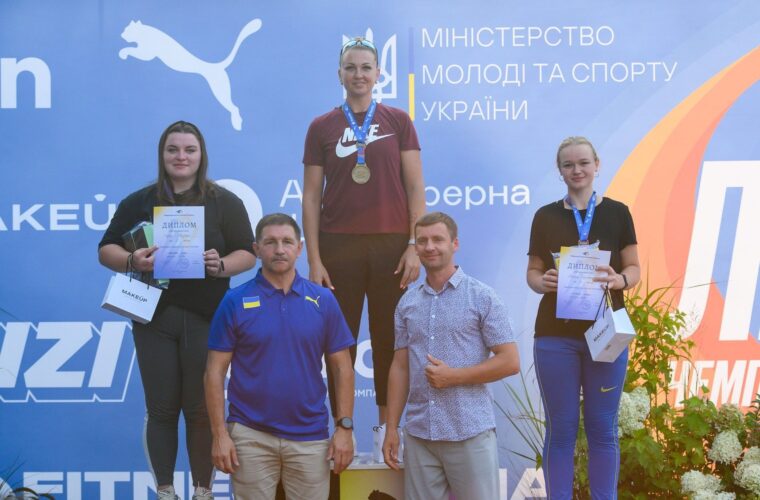 Дар’я Козачок здобула срібну медаль на чемпіонаті України з легкої атлетики