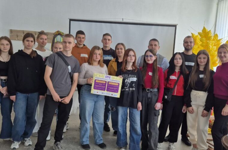Воркшоп для молоді у молодіжному просторі «CHUDNIV HUB»