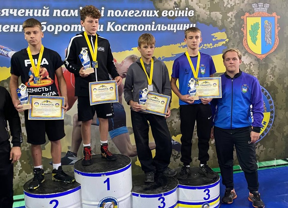Борці з Чуднівщини здобули перемоги на Всеукраїнських змаганнях