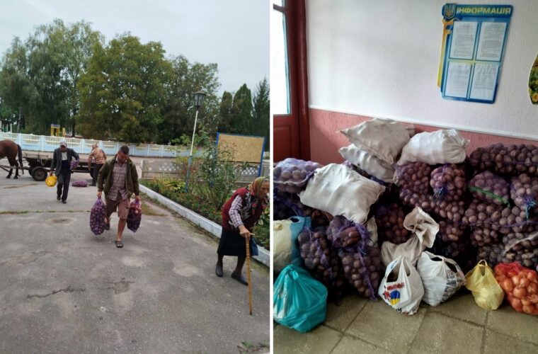 Чуднівська громада заготувала для лікарні майже 15 тонн овочів: але потреба не закрита
