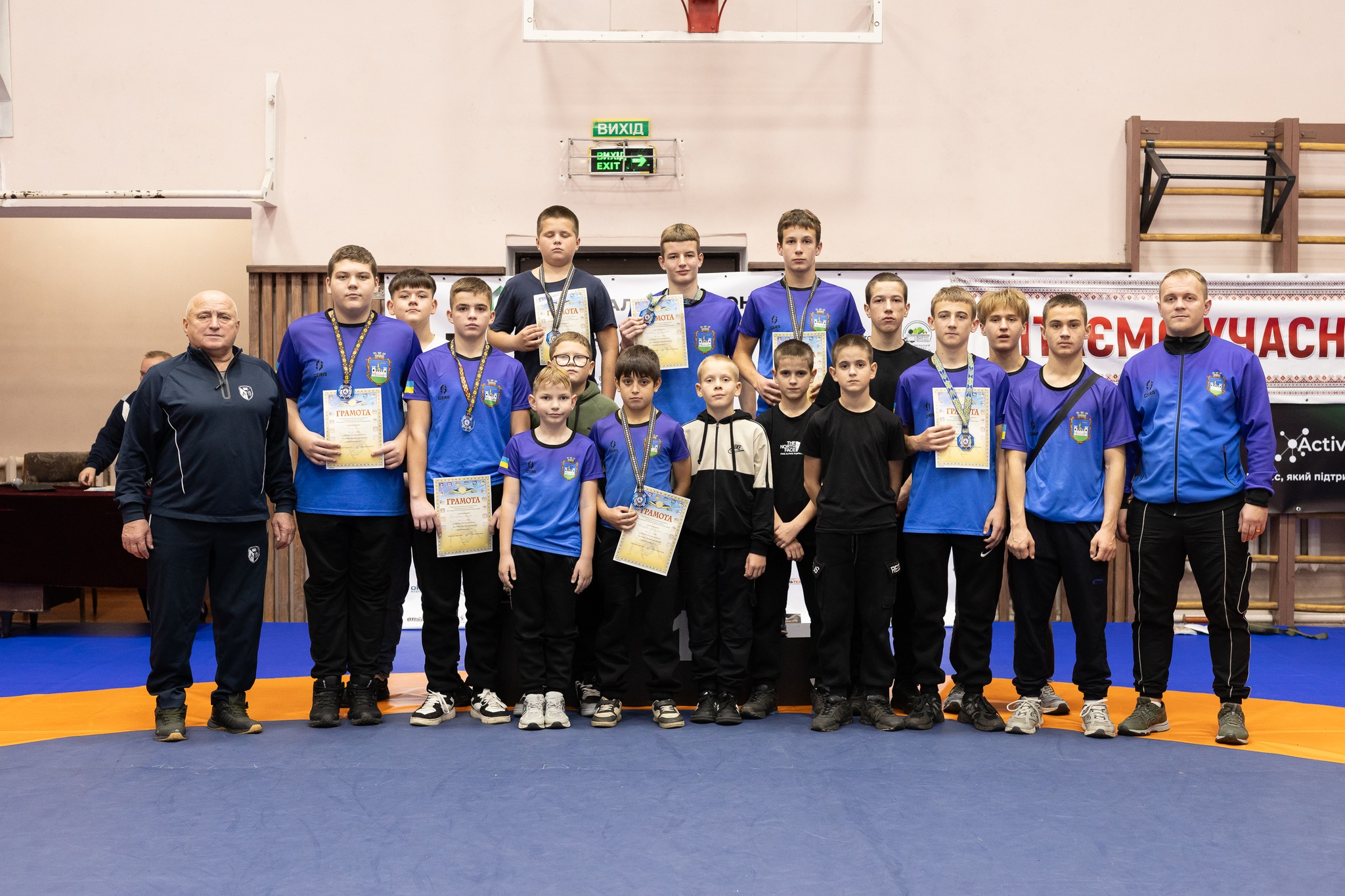 Перемоги борців Чуднівської ДЮСШ у чемпіонаті області