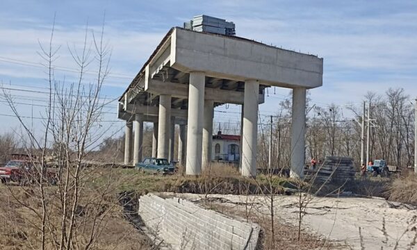 Будівництва шляхопроводу через залізницю на дорозі Н-03 Житомир - Чернівці