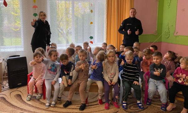 Поліцейські провели заняття у дитсадку «Веснянка»