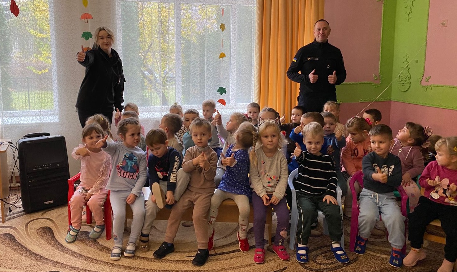 Поліцейські провели заняття у дитсадку «Веснянка»