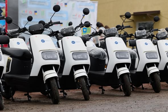 Електроскутер отримала команда соцпрацівників Чуднівської громади