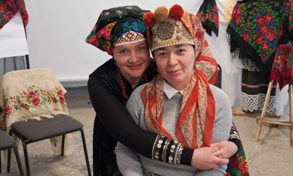 У Чуднові відбувся майстер-клас української хустки