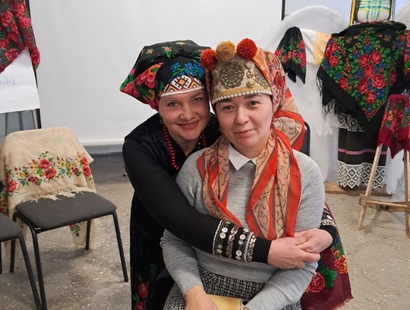 У Чуднові відбувся майстер-клас української хустки